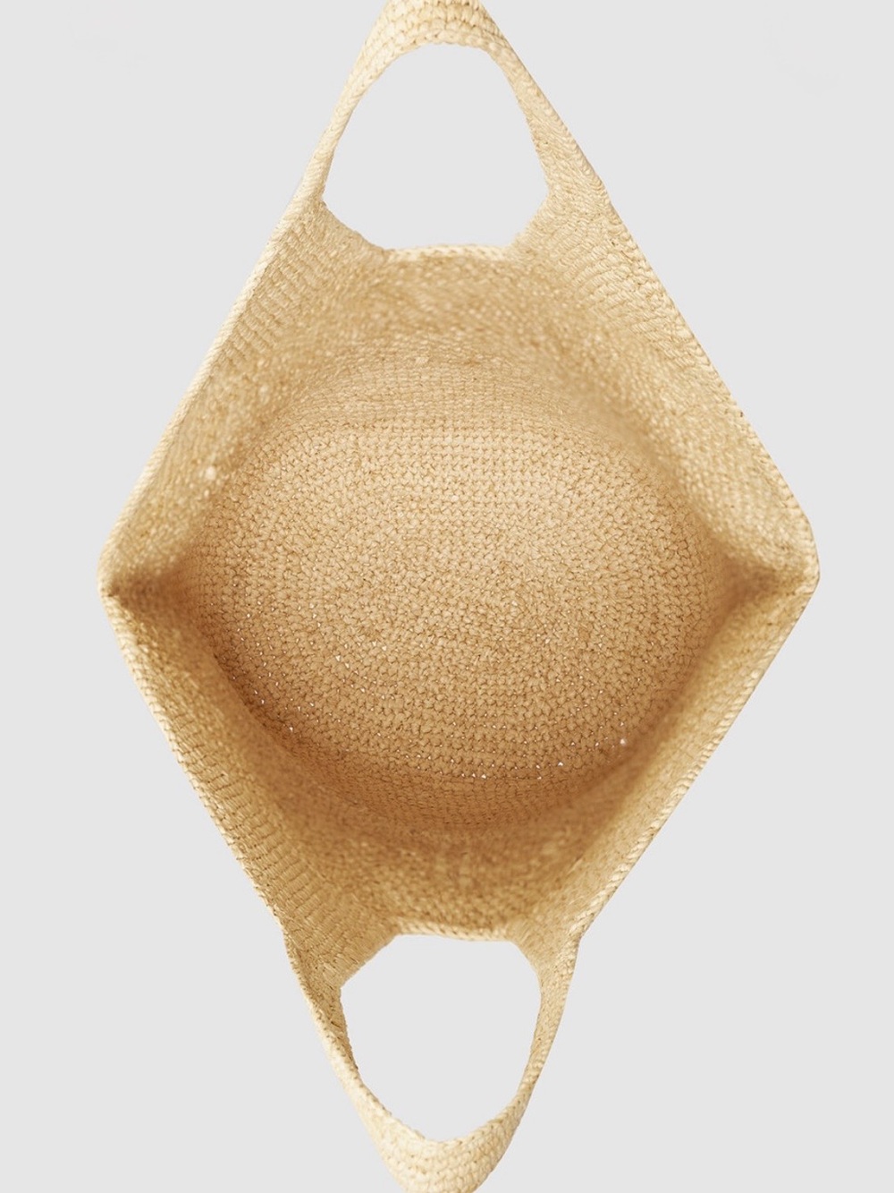 LEAH LOGO HOBO RAFFIA - NATURAL - Picture 3 of 8